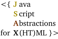 JSAX logo